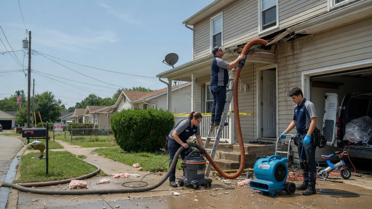 Water Damage Restoration in Iola, KS near me